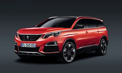 Peugeot 5008 станет 7-местным кроссовером
