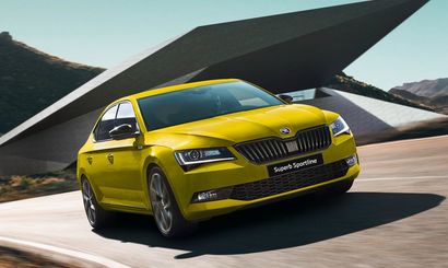 Skoda представила «спортивный» Superb