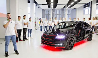 Skoda представила концептуальный Rapid