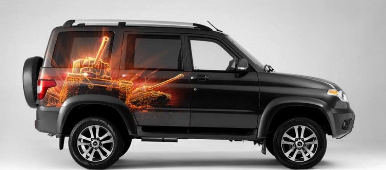 Новый UAZ Patriot посвятят игре World of Tanks