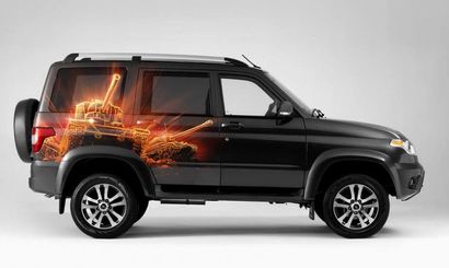Новый UAZ Patriot посвятят игре World of Tanks