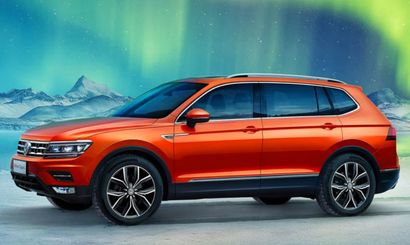 Удлиненный Volkswagen Tiguan готовится к дебюту в США