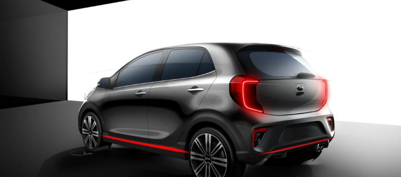 Kia рассекретила внешность Picanto 2017