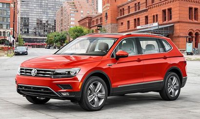 Volkswagen Tiguan получил третий ряд сидений