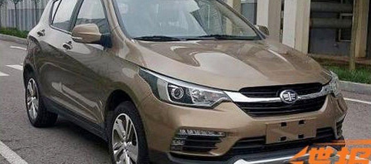 Автошпионы сфотографировали обновленный кроссовер FAW D60