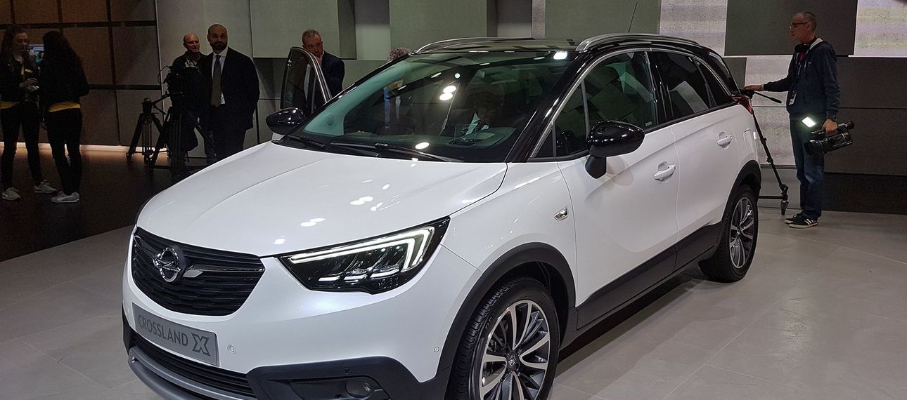 В Женеве показали новый «паркетник» Opel Crossland X
