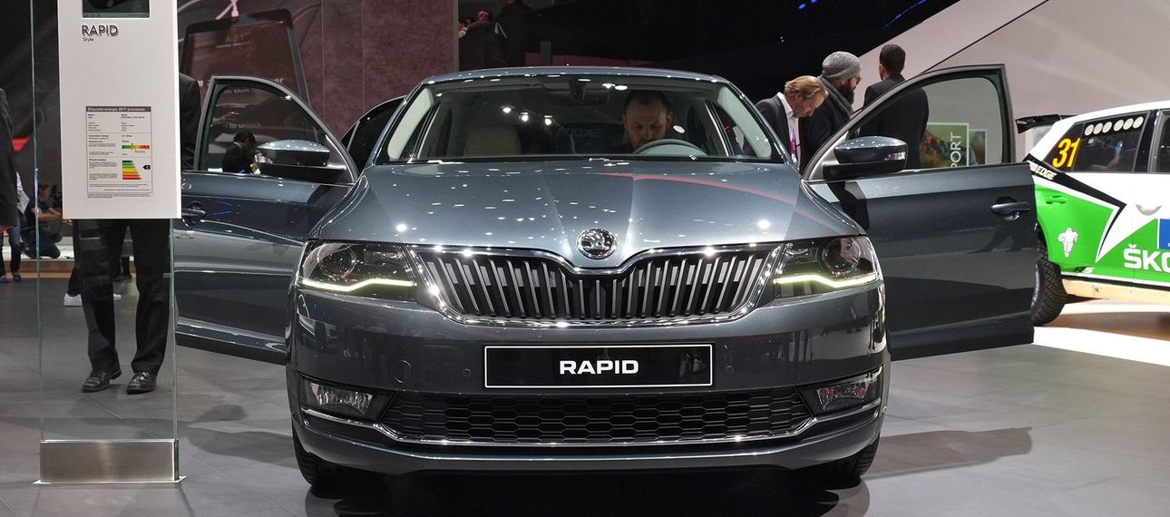 Новый Skoda Rapid стал звездой Женевского Автосалона 2017