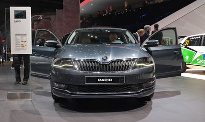 Новый Skoda Rapid стал звездой Женевского Автосалона 2017
