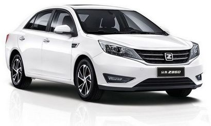 Седан Zotye Z300 обновился для продажи в Китае