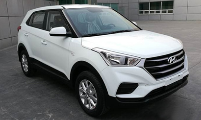 В Сети «засветился» обновленный Hyundai Creta для Китая
