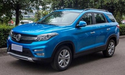 Новый кроссовер Dongfeng попался на глаза автошпионам