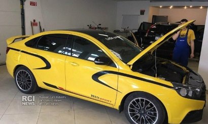 В Сети появились снимки самой мощной Lada Vesta