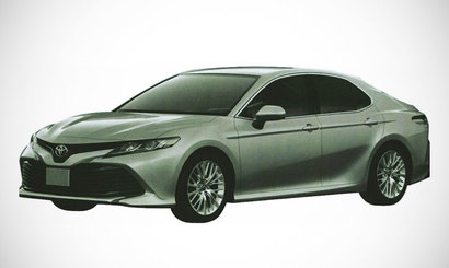 В Сети «засветилась» российская версия Toyota Camry 2018