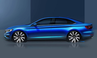 В Сети появилось первое фото новой Volkswagen Jetta