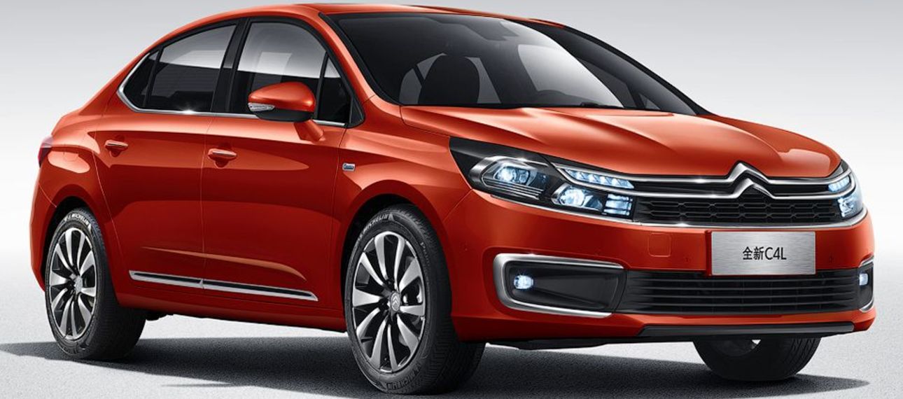 В Китае представлен рестайлинговый Citroen C4