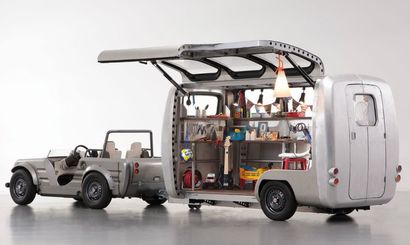 Toyota разработала детский трейлер с интерактивной системой