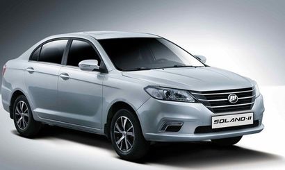 Lifan опубликовала фотографии обновленного Solano